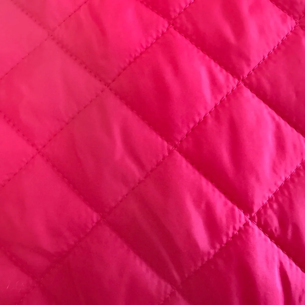 Karen Scott Sport Pink Quilted Puffer Vest Size Large L Athleisure Full Zip - Picture 11 of 15
